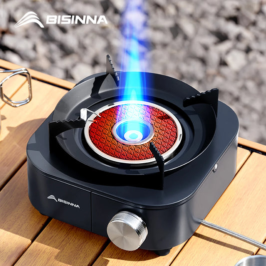 4000W High-power Infrared Stove Portable Lightweight Gas Burner Split Type Stove Outdoor Camping Supplies Picnic Hiking