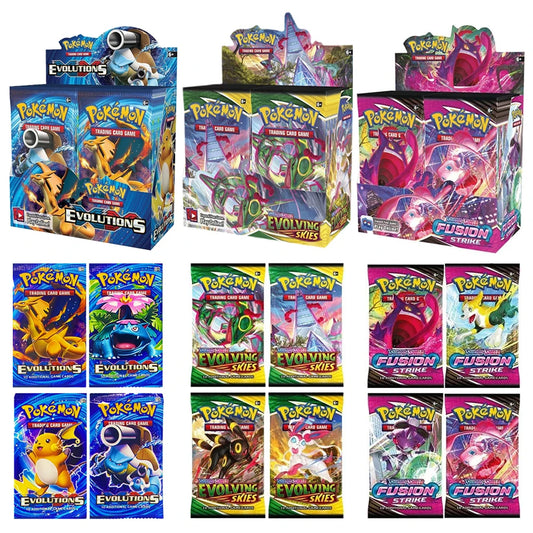 4 Pack Pokemon Cards 151 Team up Sun & Moon Thunder English Trading Card Collectible