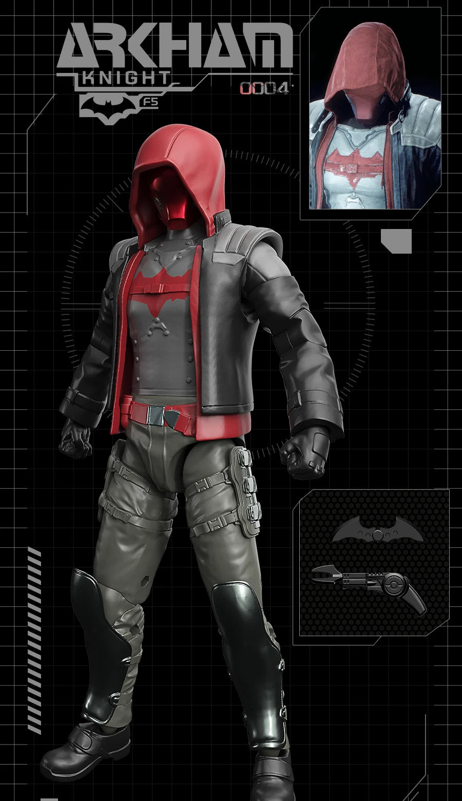 New F5 Batman Arkham Knight assembled Model Blind Box 10cm Action Figures