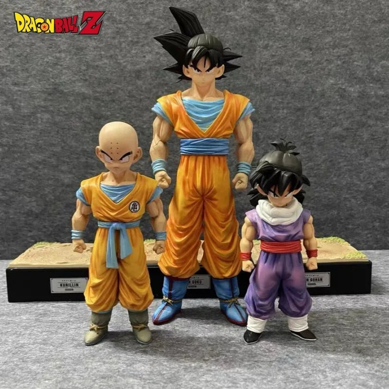 Dragon Ball Gk Z ensemble complete guerrier fils Gohan Goku Piccolo troncs Kurilin figure Manga scène
