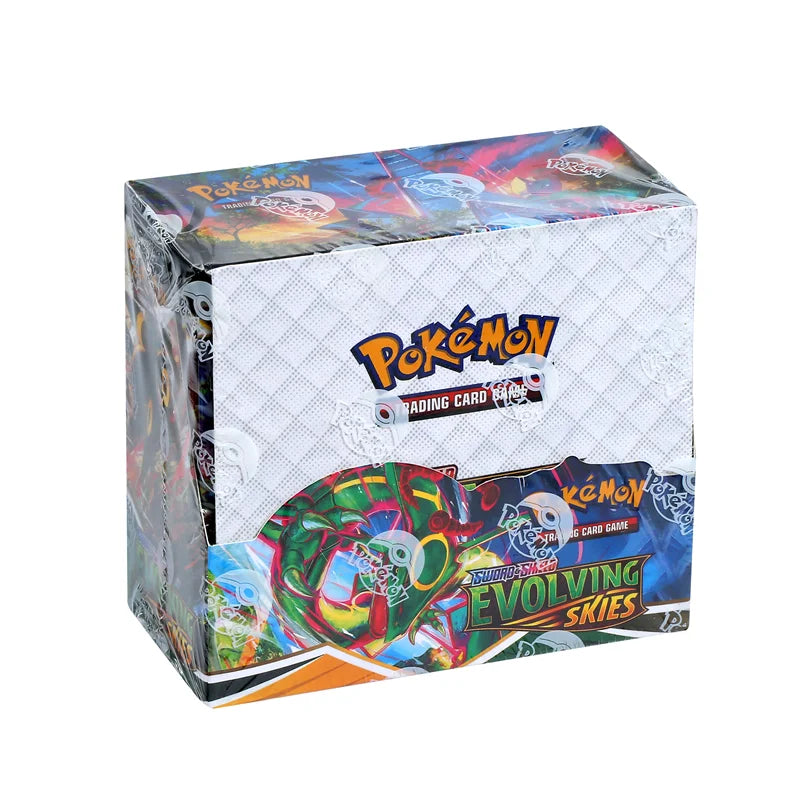 324Pcs/Set Pokemon Card Evolving Skies TEAM UP Darkness Ablaze Evolutions English Booster Battle Transaction Card