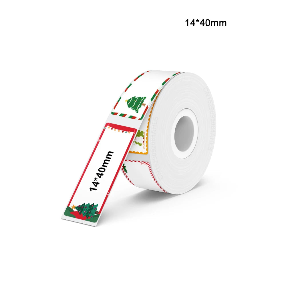 Portable Mini Printer Thermal Printer Adhesive Sticker Labelling Machine P12