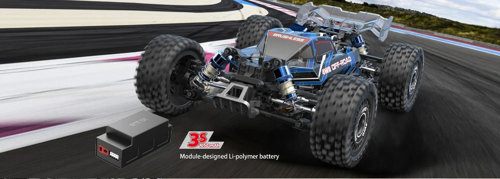 Hyper Go MJX 4WD RC Car 70KM/H Brushless  RC Racing Car Remote Control Cars Off-Road Truck Toys