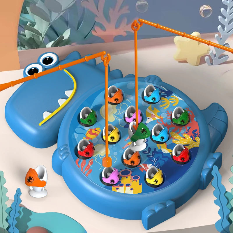 Baby magnetic fishing educational toys, children's first birthday gifts,intelligence development