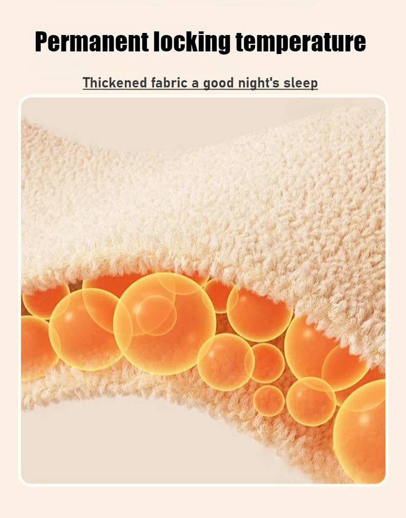 2 in 1 Soft Plush Pet Bed 50CM with Cover Round Pet Puppy Mattress for Small Dogs Cats