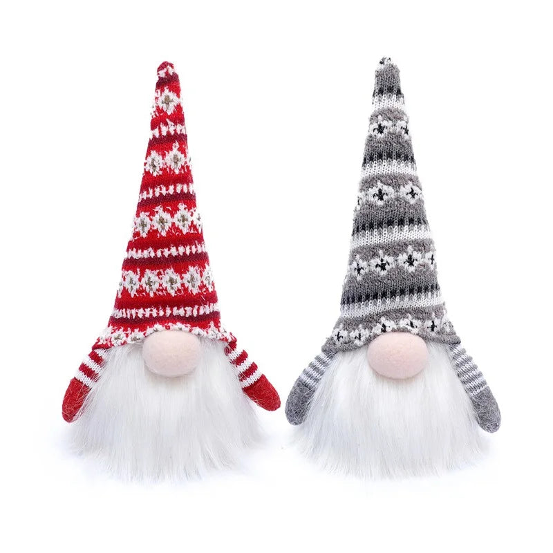 20/30cm LED Faceless Doll Elf Gnome with Lights Christmas Decoration