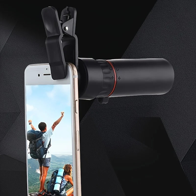 Monocular Telescope, Compact Portable for Travel, Hiking, Fishing, Camping, Stargazing, Concerts & Bird Watching