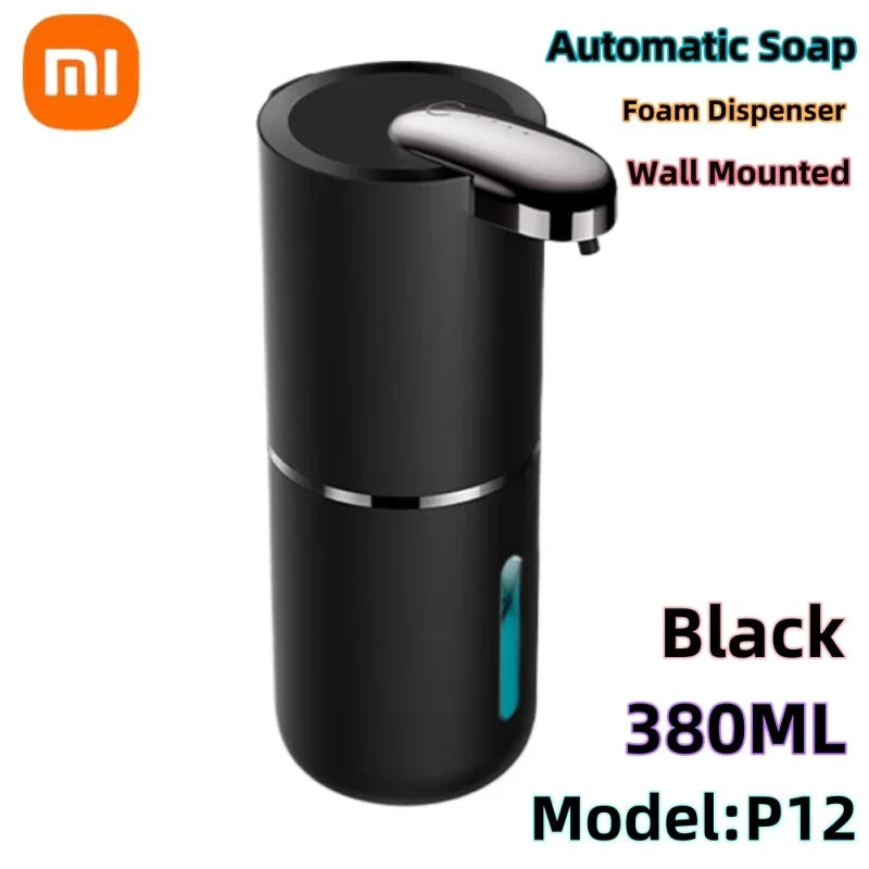 Xiaomi P12 Automatic Foam Soap Dispenser 380ml Wall Mounted Touchless IPX5 Waterproof Infrared Sensor for Home