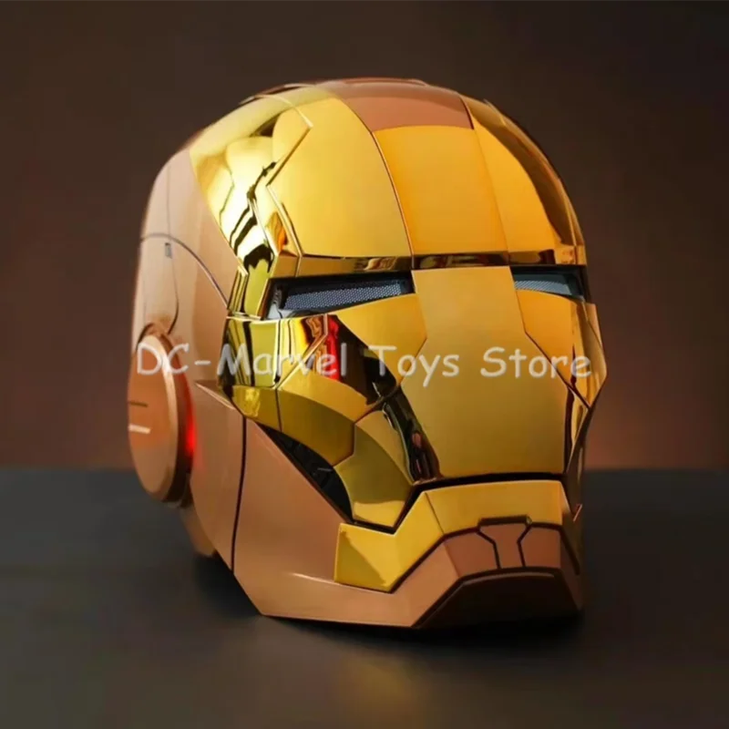 Iron Man Autoking 1/1 Mk5 Automatic Helmet Mask With Led Light Gift Toy