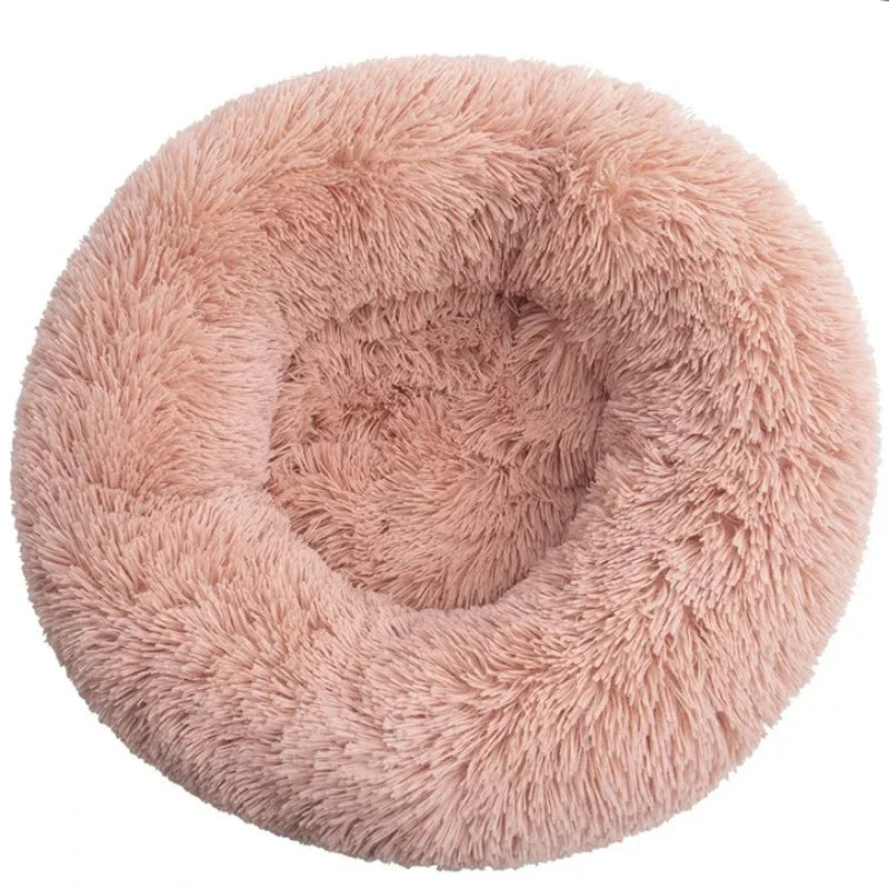 40-90cm 6 Sizes Round Super Soft Pet Bed for Large Dog & Cat