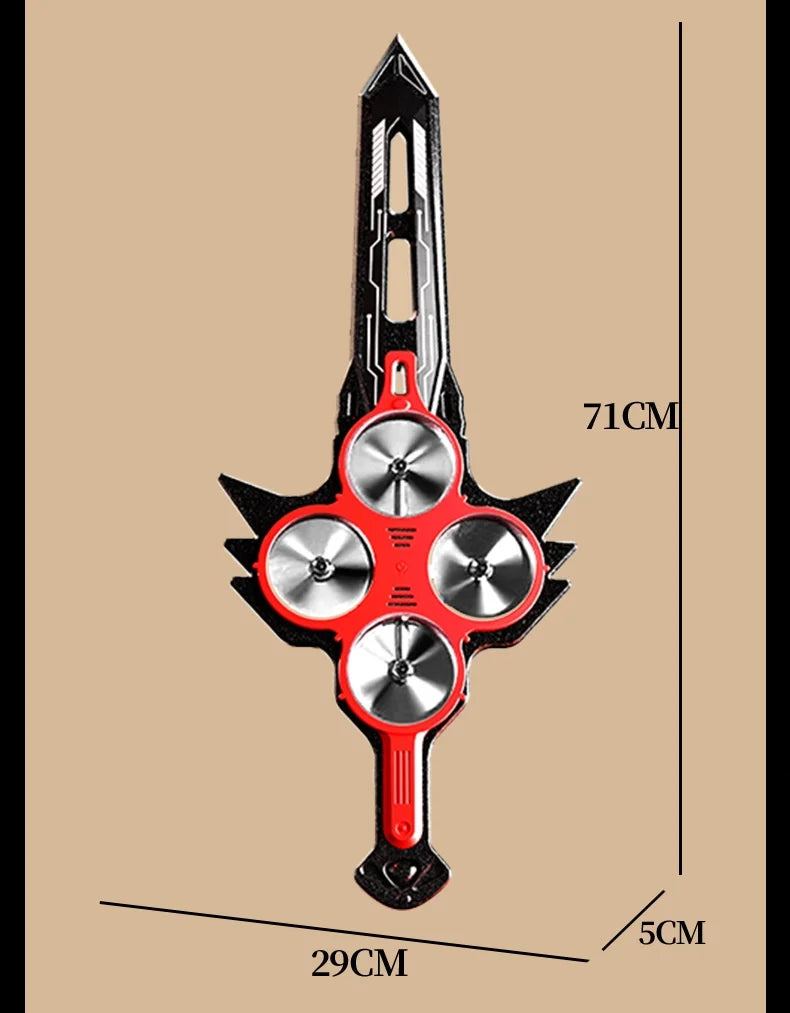 70cm Remote Flying Sword Drone,Rc Glider For Adults,3-Speed Stunt Hand Remote Controlled,Drop-Resistant Material,360° Stunt Flip