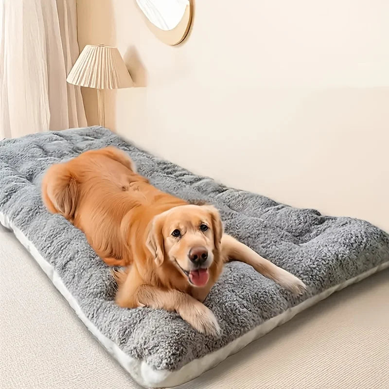 Dog Pet Beds Extra Large Plush Bed Sofa Thickened Super Soft Polyester Mat For Large Dog