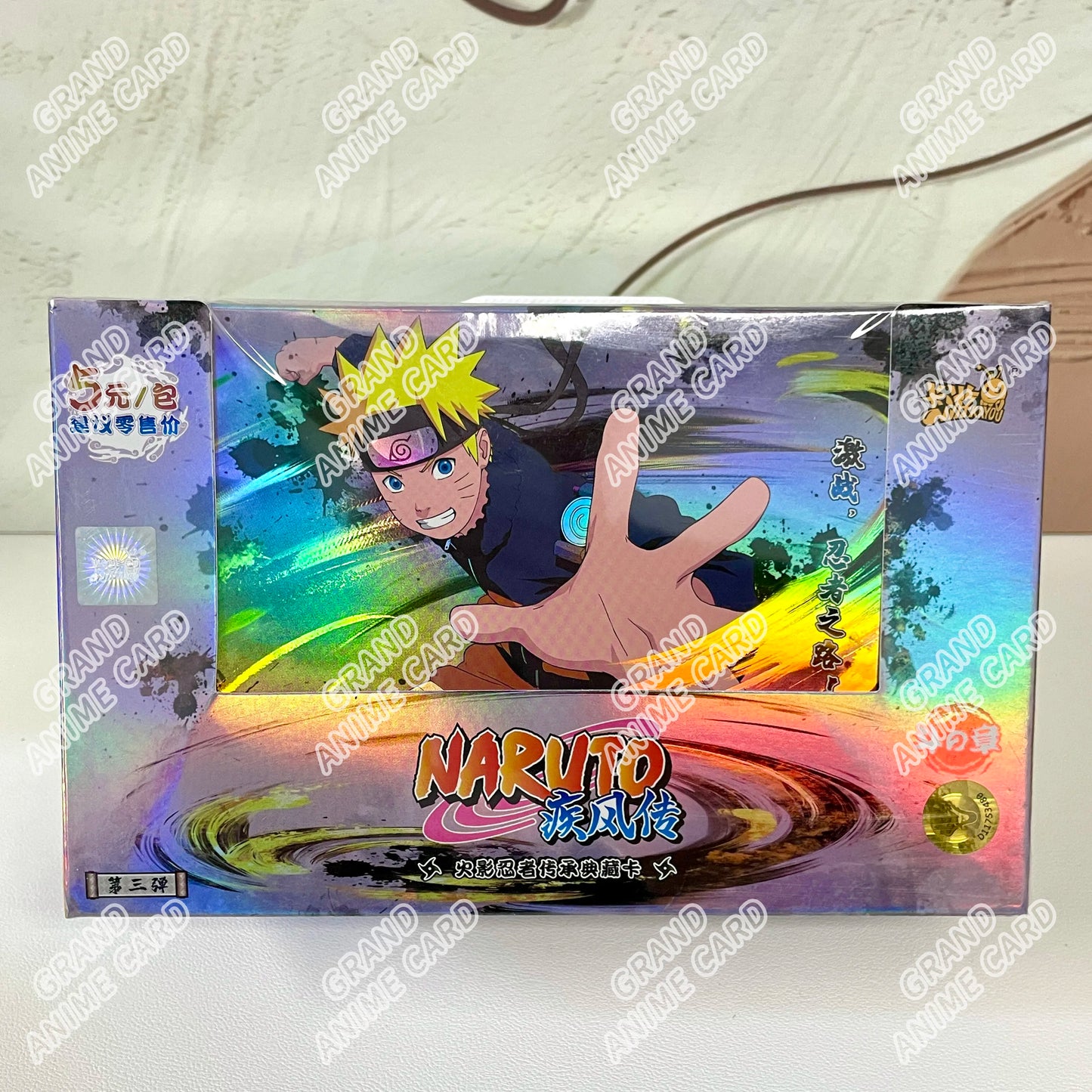 KAYOU Genuine Naruto Cards T2W9 T2W8 Booster Box Anime TCG Rare Ninja World Fight Chapter Collection