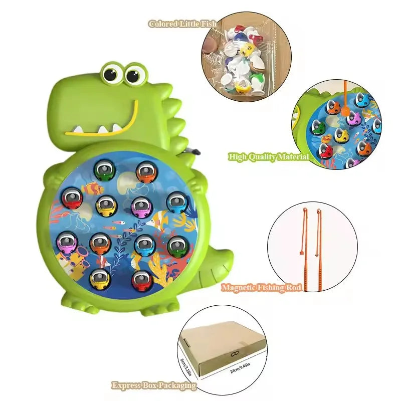 Baby magnetic fishing educational toys, children's first birthday gifts,intelligence development