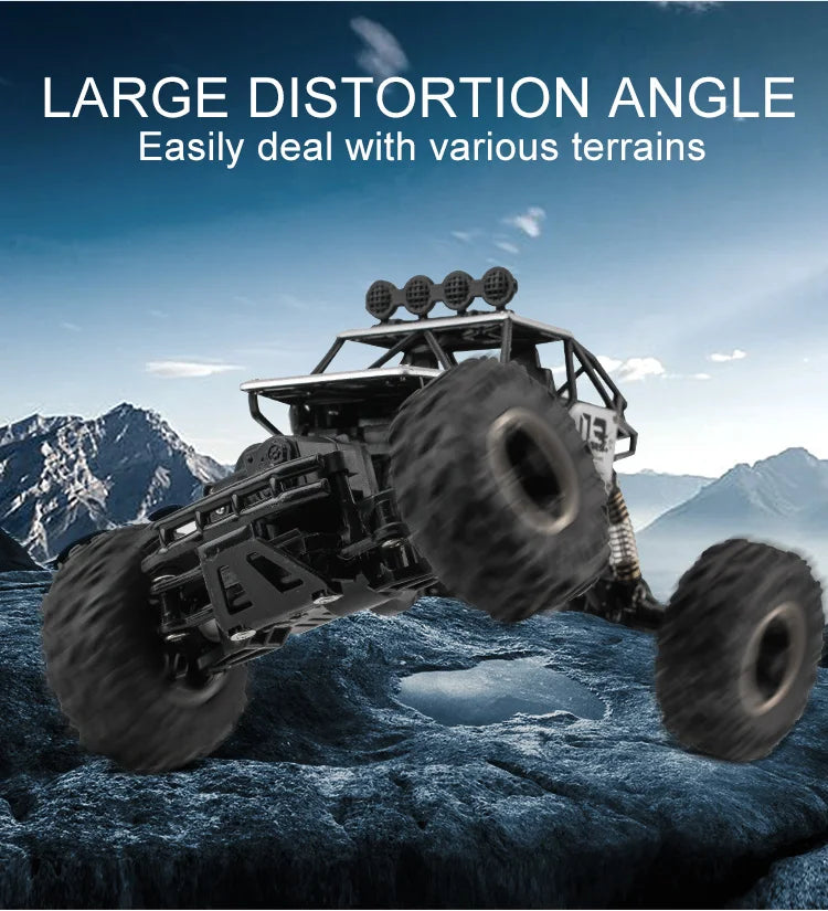 Oike RC Car Remote Control Climbing Vehicle Outdoor All Terrain Off-road Trucks 4WD Racing Drift Cars