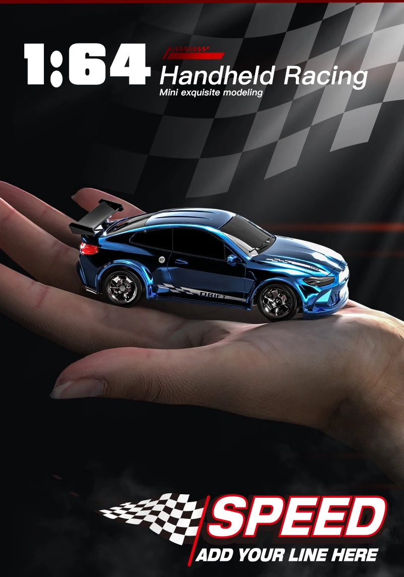 2025 New Kf20 1:64 Drift Rc Car Full Proportions Desk Competition Toy Ideal Gifts