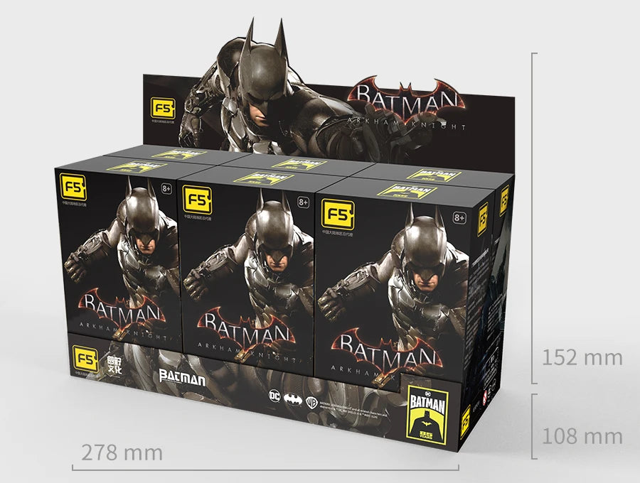New F5 Batman Arkham Knight Assembled Model Blind Box 7style 10cm Action figures Collection Model Ornaments Toys Gift