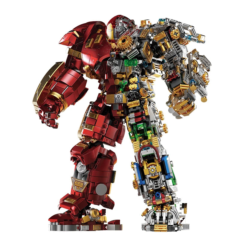 2700+pcs Iron Heroes Blocks Action Figures Mark Building Sets Buster Mech DIY Brick Collectible Toys for Adult Kids