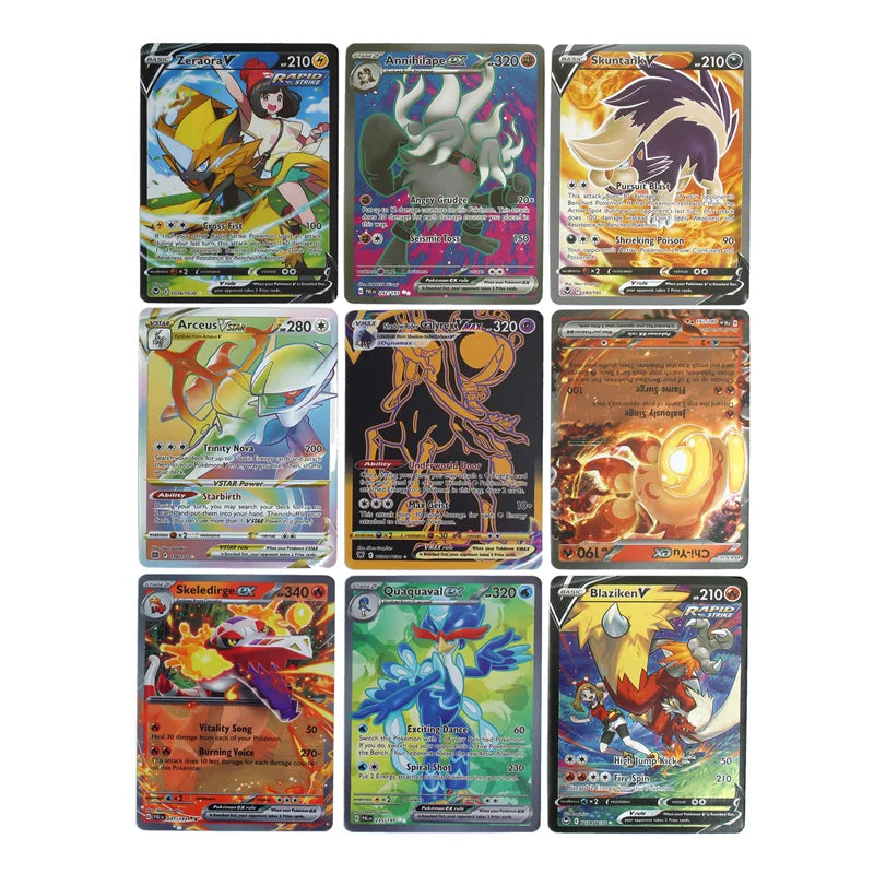 360 cards Pokemon Trading Card 1ST Edition 30th Anniversary Evolutions MEGA EVOLUTION English Booster Battle Transaction Card