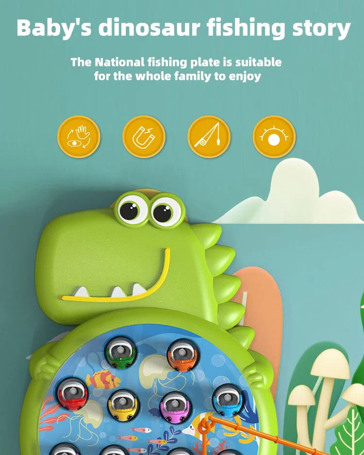 Baby magnetic fishing educational toys, children's first birthday gifts,intelligence development