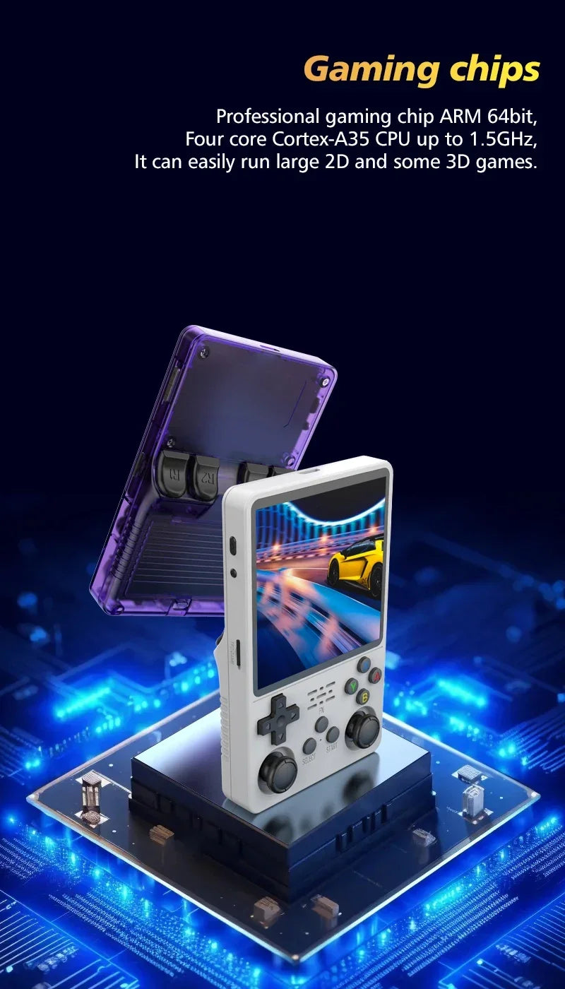 TOP Seller 4" R36S Plus Retro Handheld Game Console