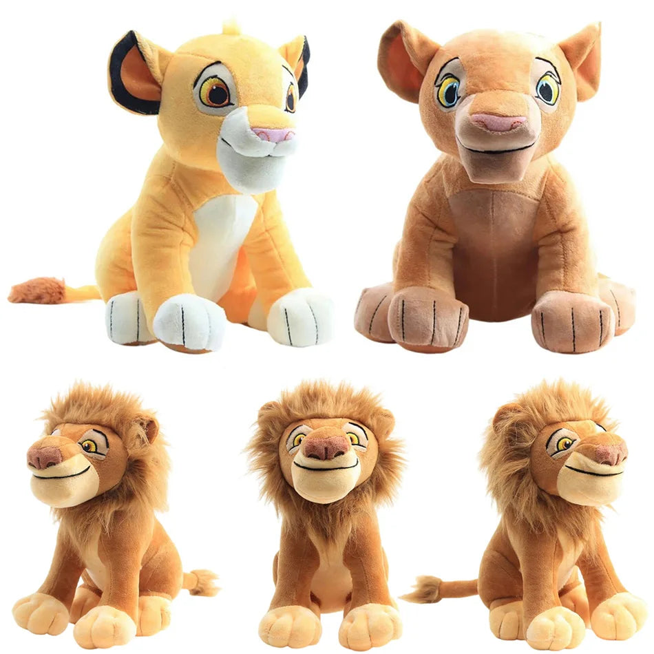 New Disney 30cm Lion King And Son Simba Soft Kids Stuffed Animals Plush Children Toy
