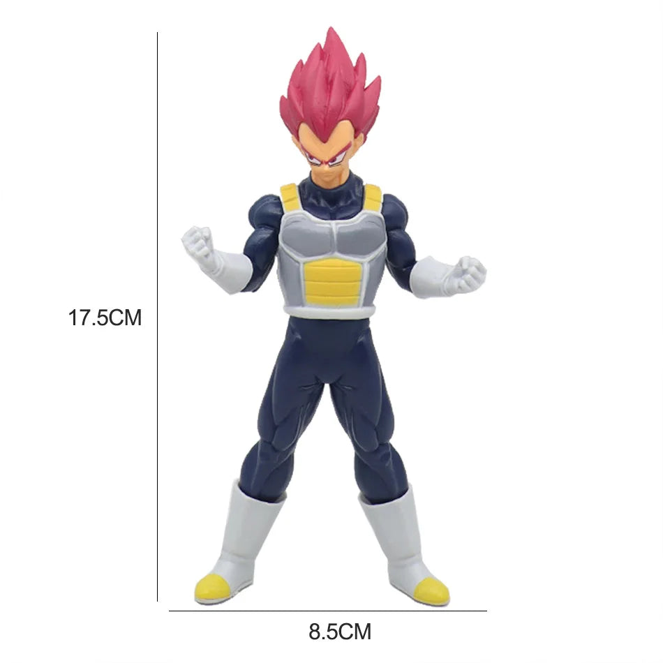 Dragon Ball Z Super Saiyan Anime Figurine Model GK Rose Goku Action Figure DBZ Gohan Figures Vegeta Statue Collection Toy