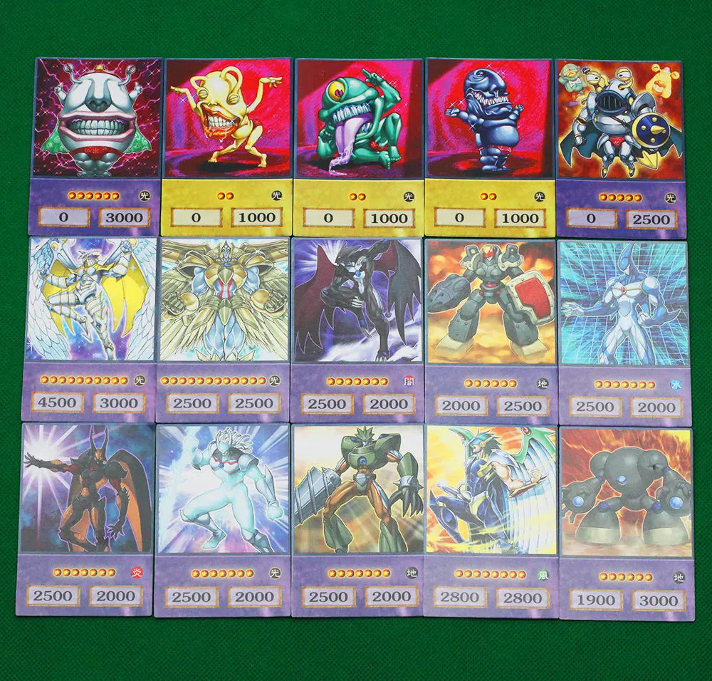 100pcs Yu-Gi-Oh Anime Style Cards Blue Eyes Dark Magician