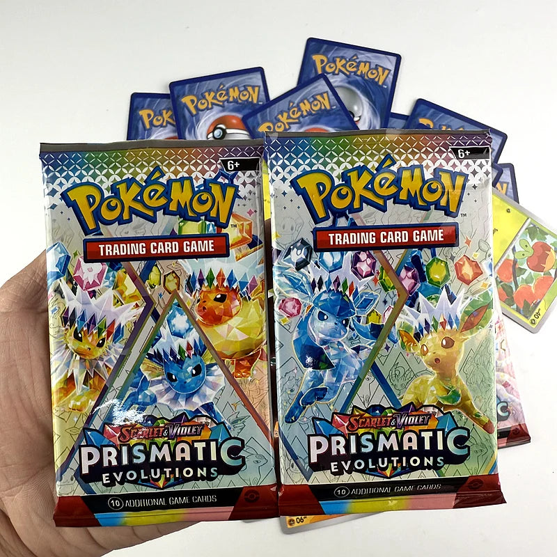10/20 Pcs Pokemon Card Prismatic 151 Evolutions English Booster Battle Trading Collection Cards