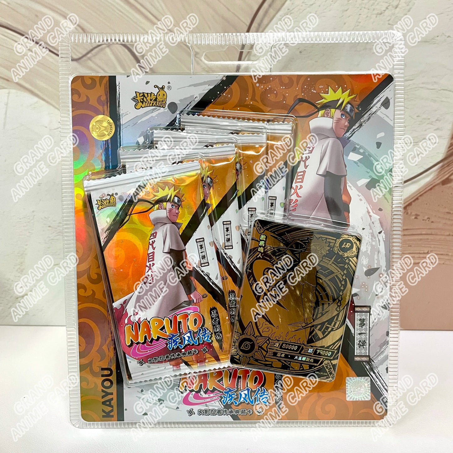 KAYOU Genuine Naruto Cards T2W9 T2W8 Booster Box Anime TCG Rare Ninja World Fight Chapter Collection