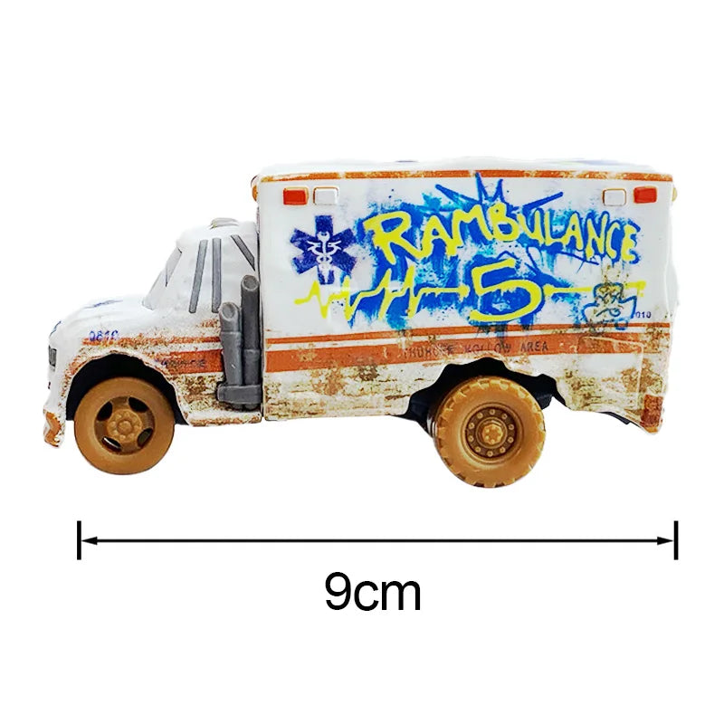 Disney Pixar Cars 3 2 Toy Lightning Mcqueen Mack Truck Mater Miss Fritter Frank Queen Cars