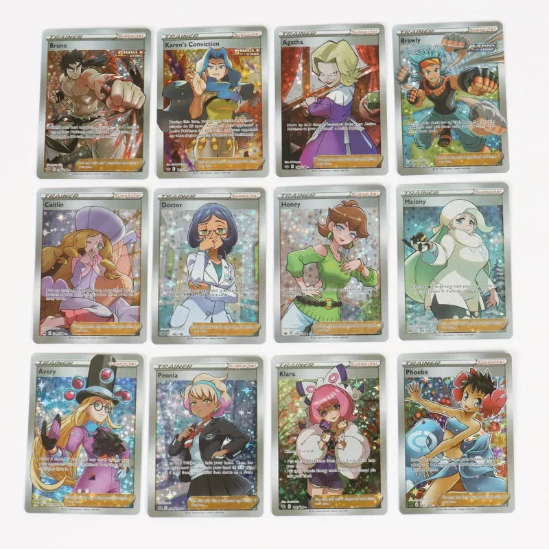 New Holographic Pokemon Cards Scarlet Violet 80Vmax 20EX English Letter Pokemon Trading Card