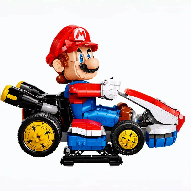 2025 Disney Mario Bros 1972pcs Standard Kart Classic Game Racing Building Blocks