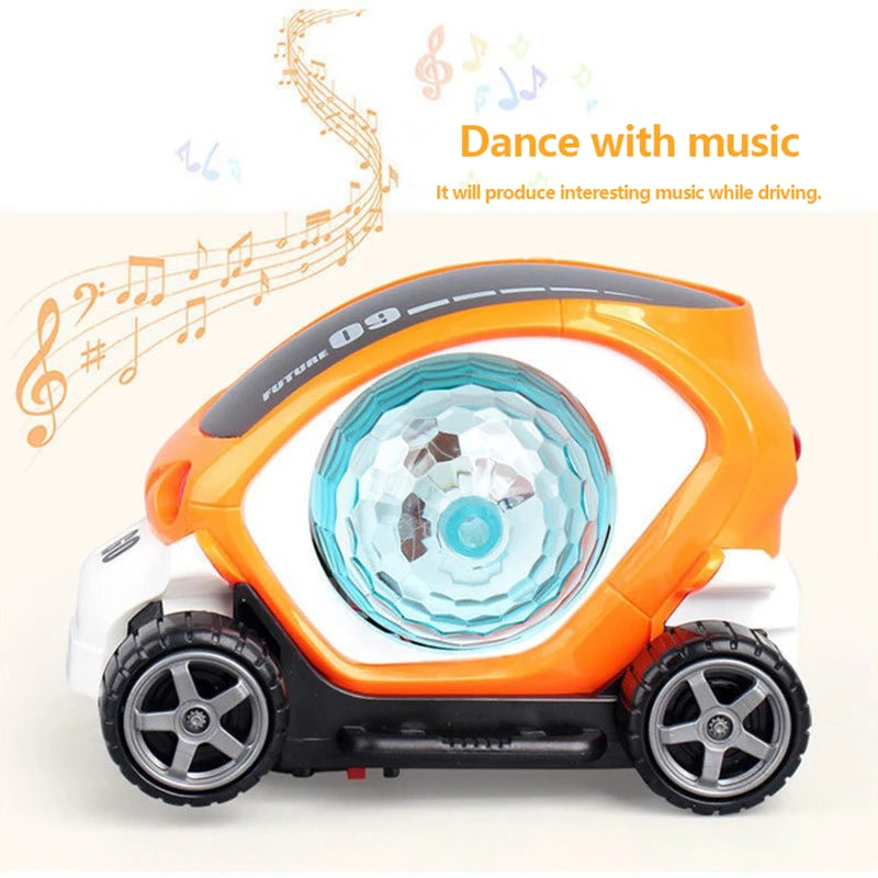 Car Toys Music Lighting Automatic Obstacle Avoidance Electronic Car