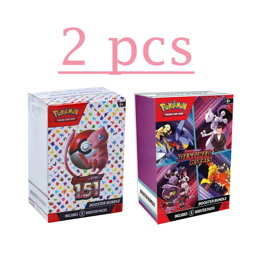 Pokemonessed Card 151 V10 Booster Bundle Destined Rivals Prismatic Evolutions Scarlet Violet 151 English Booster