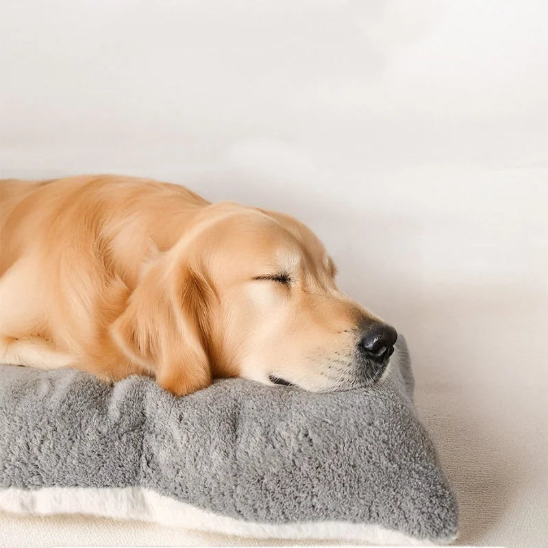 Extra Large Plush Dog Bed Sofa Thickened Super Soft Polyester Pet For Small Medium Large Dog