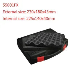 Multifunctional Hardware ToolBox Portable Plastic Instrument Case Notebook Protective Storage Box Outdoor Equipment Tool Case