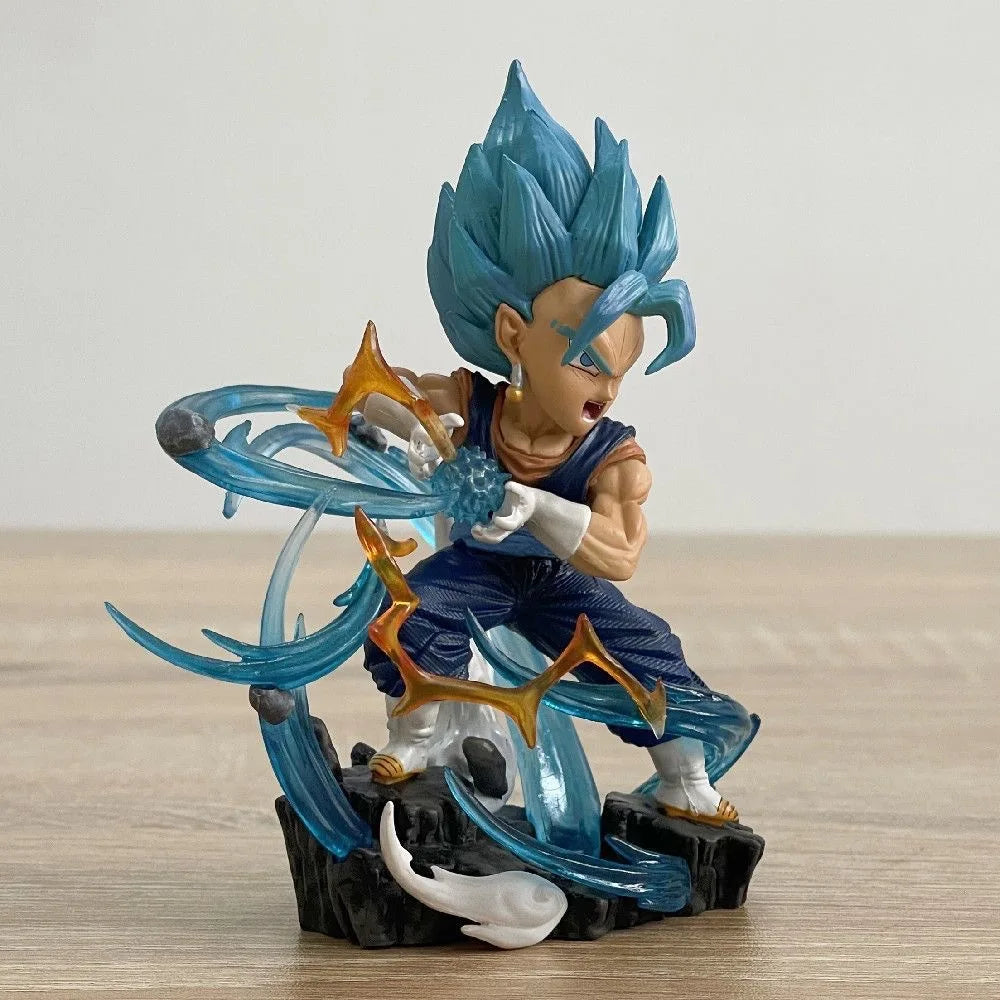 Hot Dragon Ball Z Anime Figure Q Version Vegeta 11CM Collection Figurine Model Toys