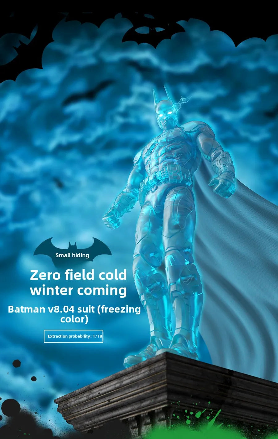 New F5 Batman Arkham Knight Assembled Model Blind Box 11style 10cm Action Figure Collection Model Toys