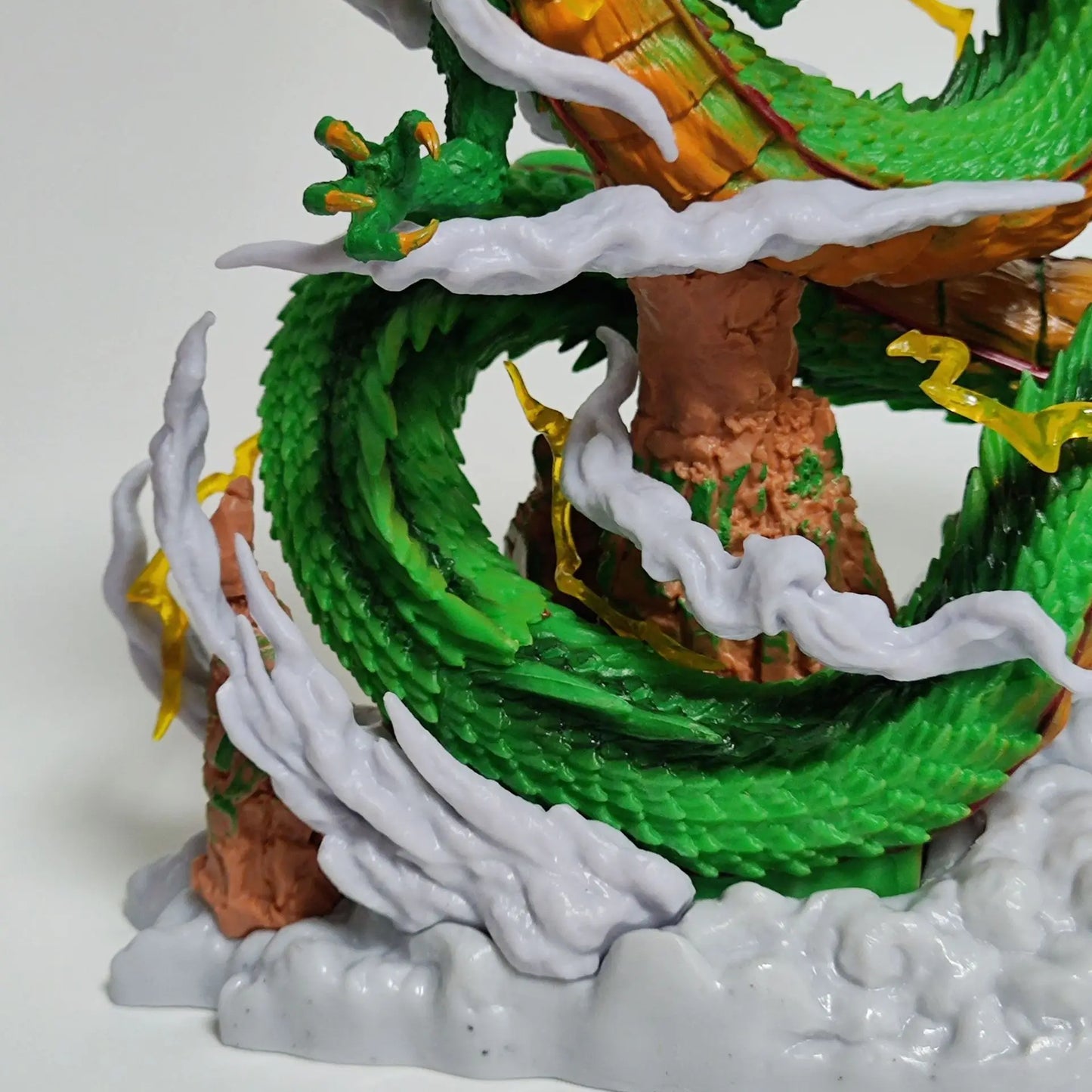 24cm Dragon Ball Anime Figure Shenron Figure Goku And Shenron Figurine Model Pvc Doll Collection Toy