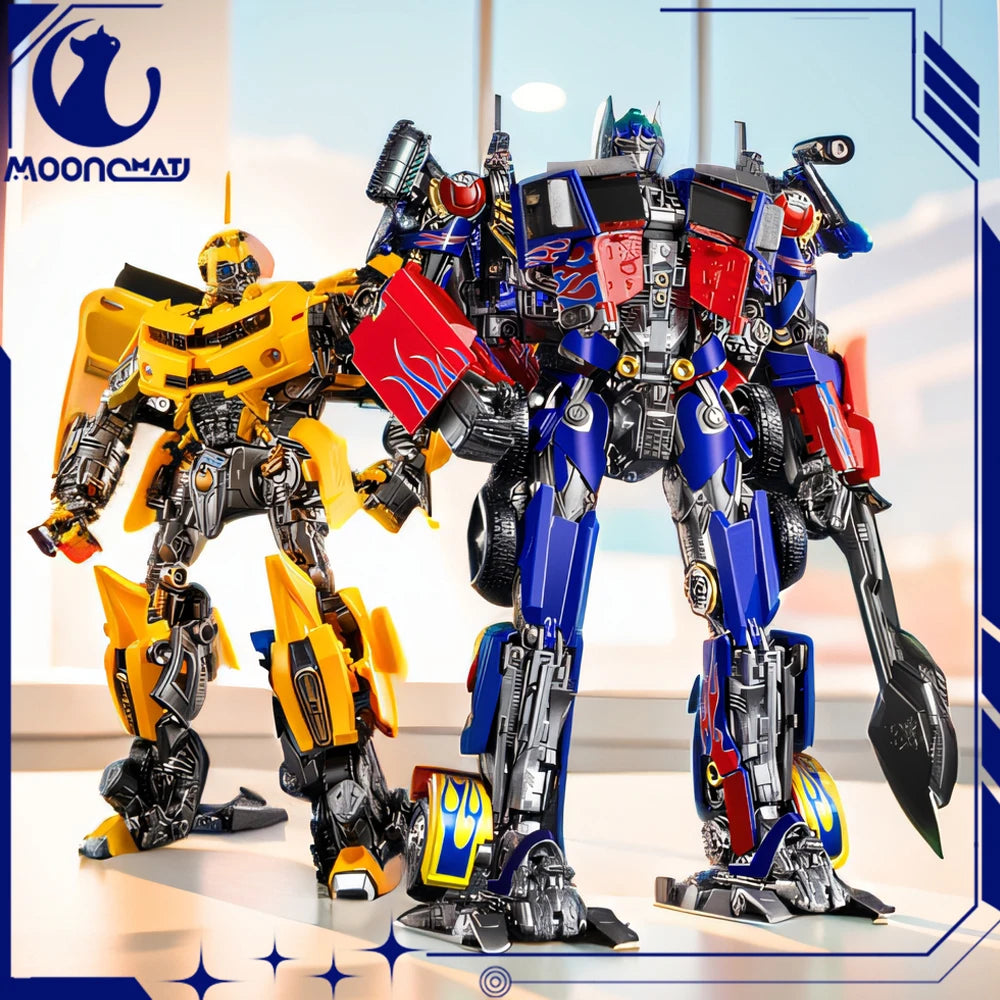 Transformation Anime Figure Primal Commander Metal Alloy Robot Action Figurine Toy Gifts