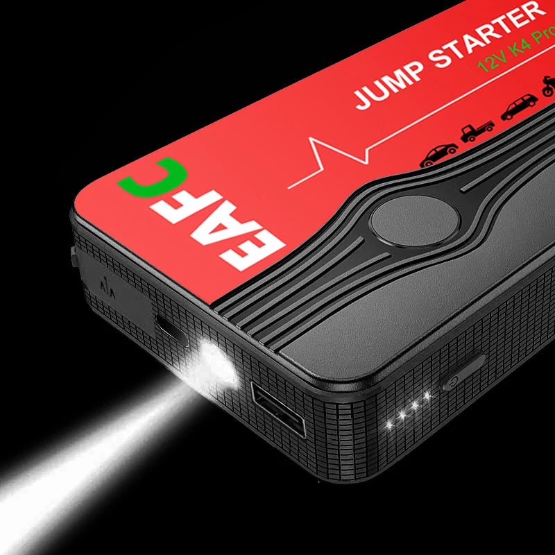 12V Car Jump Starter 600A-2000A Car Battery Starter Booster Emergency Start Portable Power Bank