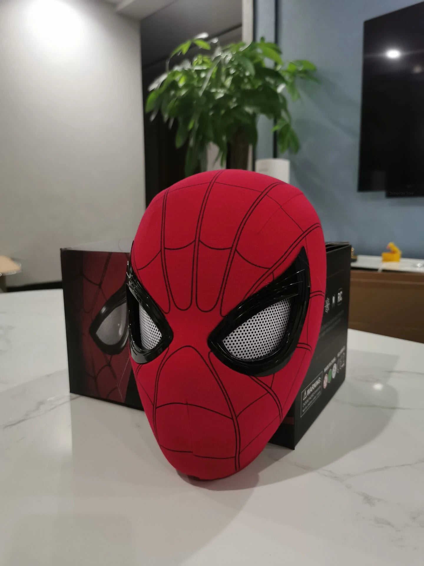 New Spider-man: No Way Home Spider Man Mask Luxury Helmet Rechargeable Remote Eyes Movable Mask