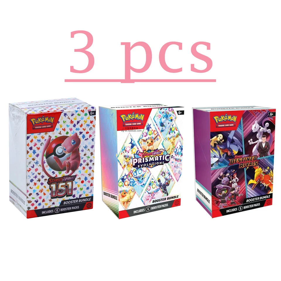 Pokemonessed Card 151 V10 Booster Bundle Destined Rivals Prismatic Evolutions Scarlet Violet 151 English Booster