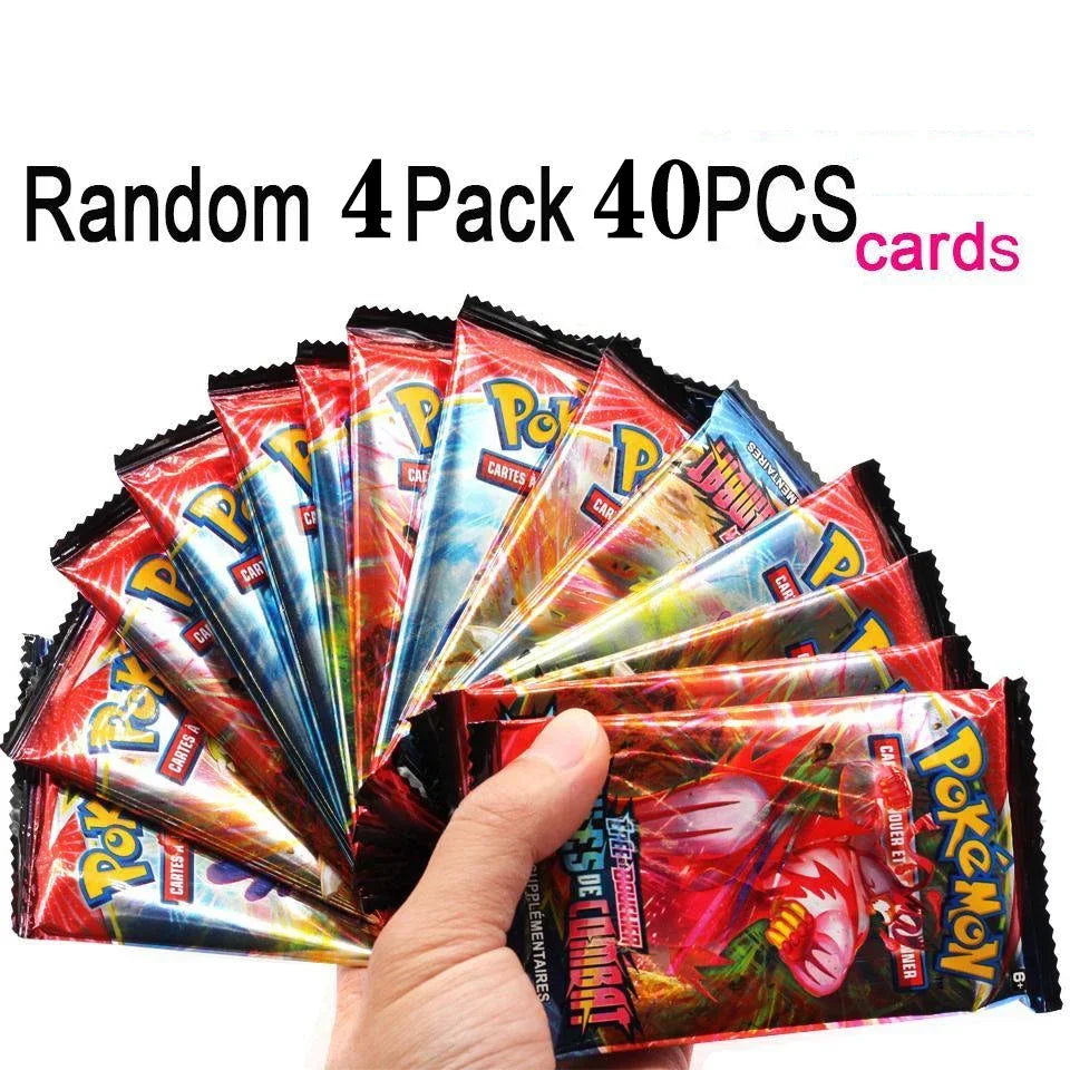 4 Pack Pokemon Cards 151 Team up Sun & Moon Thunder English Trading Card Collectible
