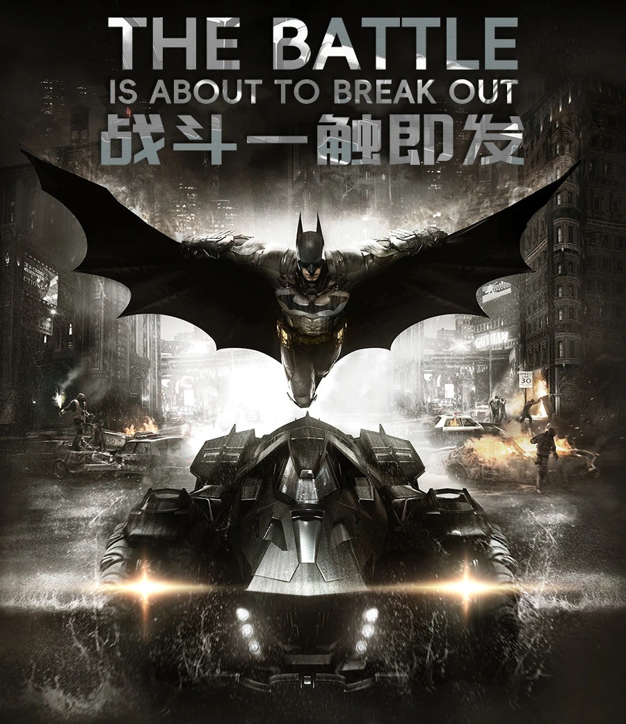 New F5 Batman Arkham Knight Assembled Model Blind Box 7style 10cm Action figures Collection Model Ornaments Toys Gift