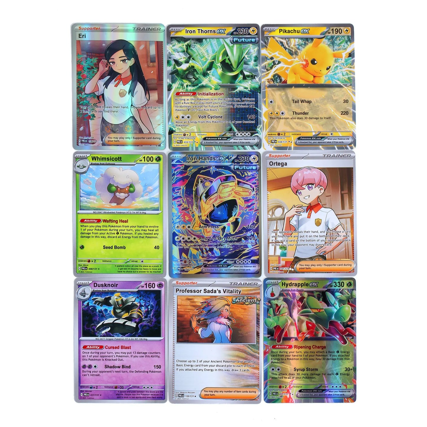 360Pcs Pokemon Destined Rivals Prismatic Evolutions Card Stellar Crown 151 Ultra Prism English Booster Battle Transaction Card