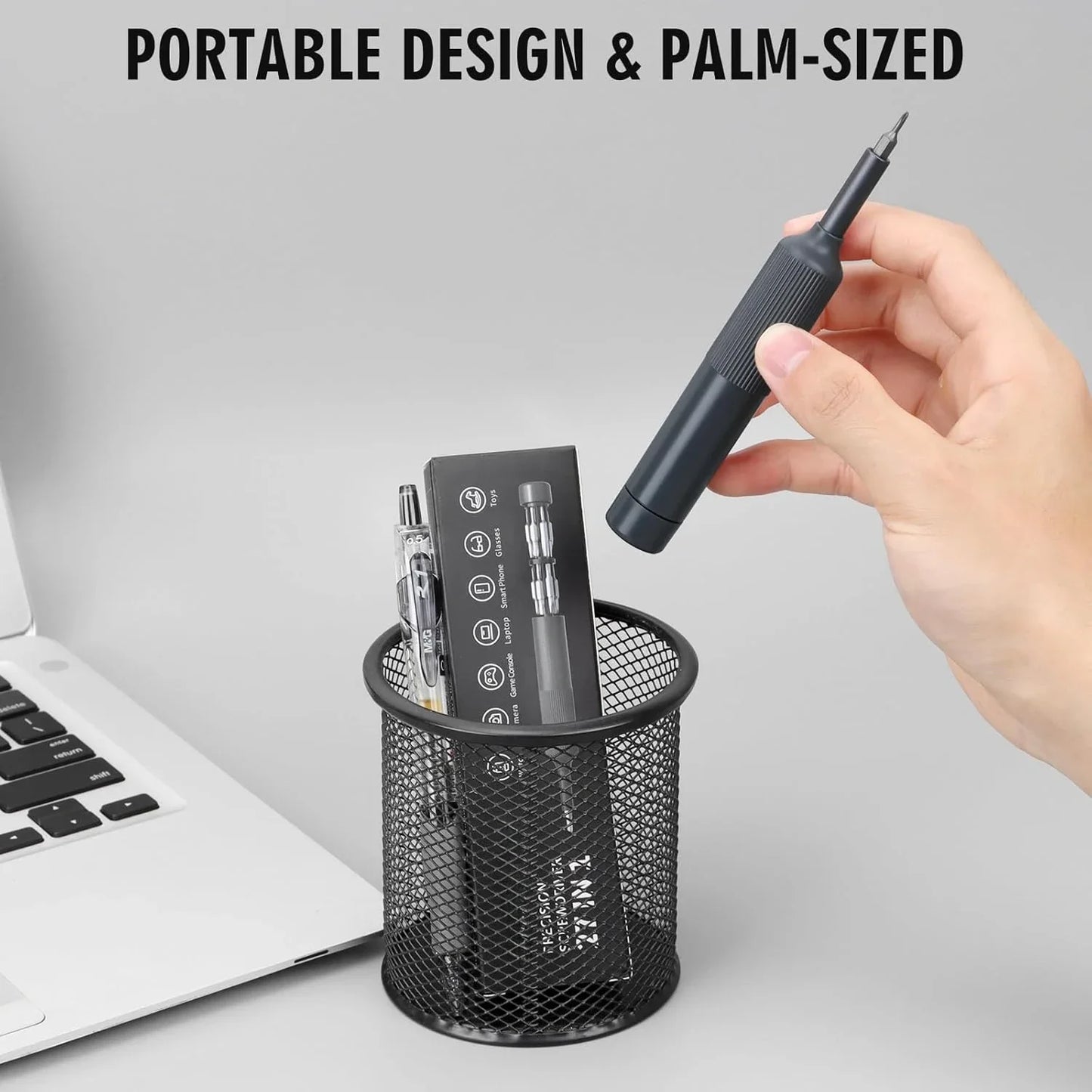 27 in 1 Precision Screwdriver Set  Magnetic Bits Pen Style Manual Repair Tools Kit