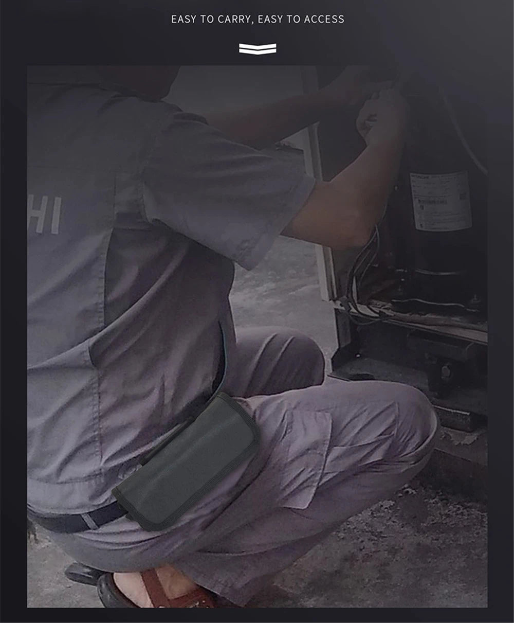 10Pcs Interchangeable Blade VDE Insulated Screwdriver Set with Case Magnetic 500V