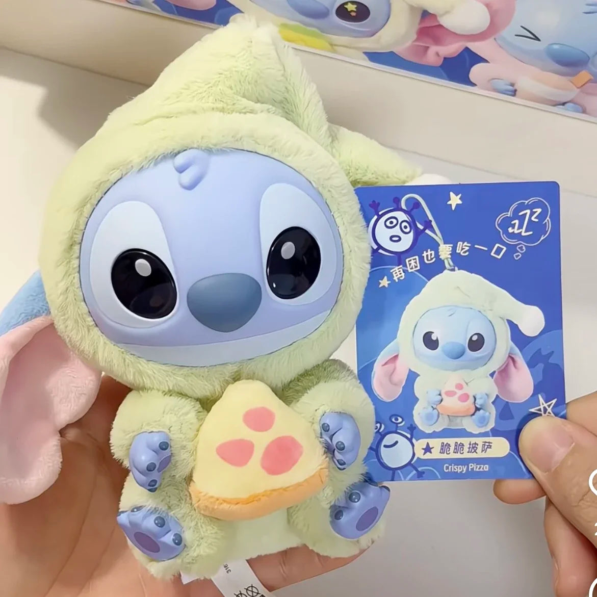New Stitch Eat Some Thing Before Sleep Series Vinyl Blind Box Cute Doll Mystery Box Toy Adult Gift